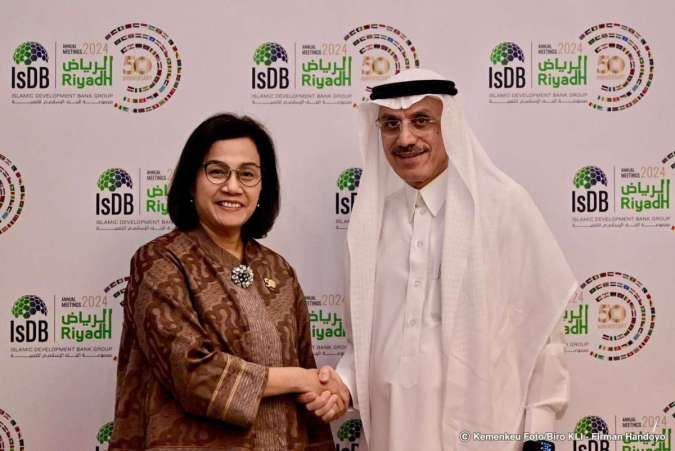 Bertemu Presiden IsDB, Sri Mulyani Sampaikan Dukungan Indonesia Untuk IsDB