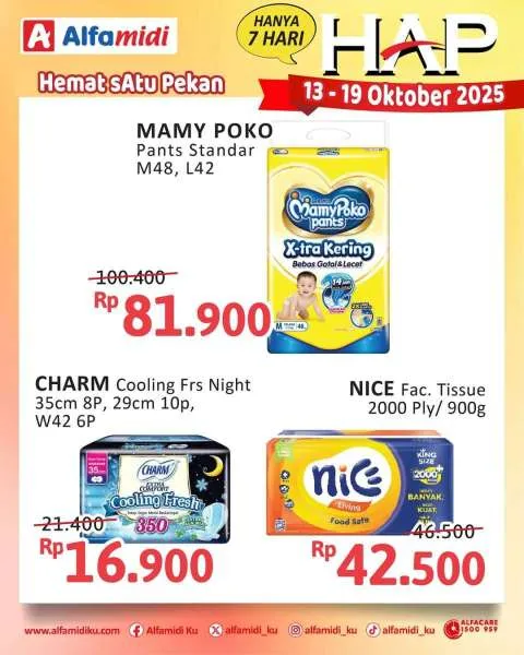 Promo Alfamidi Hemat Satu Pekan Periode 13-19 Oktober 2025