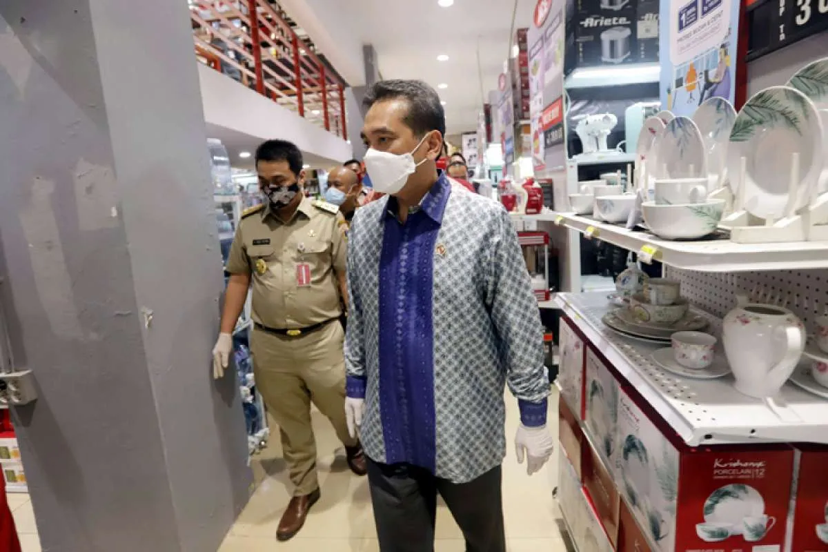 Begini aturan new normal di pusat perbelanjaan dan pasar tradisional