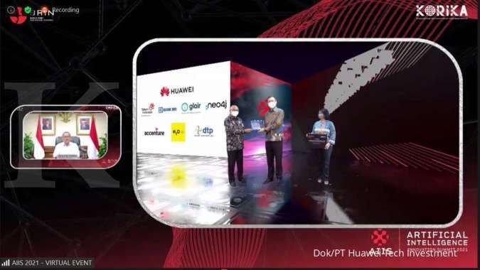 Konsisten Dukung Pengembangan Ekosistem AI Tanah Air, Huawei Indonesia Dianugerahi Penghargaan di AI Summit 2021