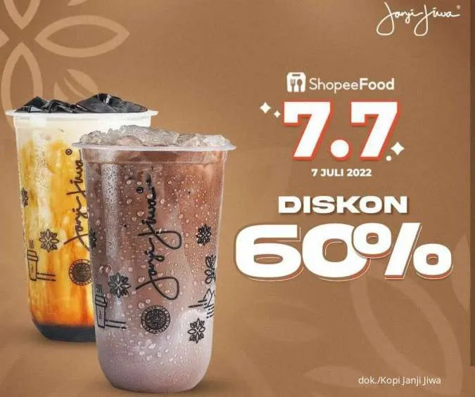 Promo 7.7 Janji Jiwa via ShopeeFood