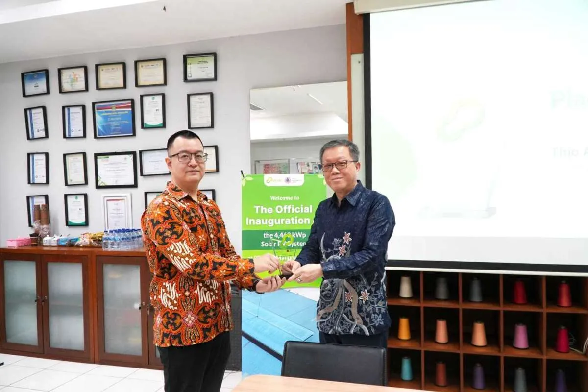  Argo Manunggal Gandeng HIJAU Bangun PLTS di 4 Pabrik Tekstil