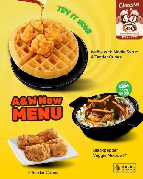 A&W New Menu