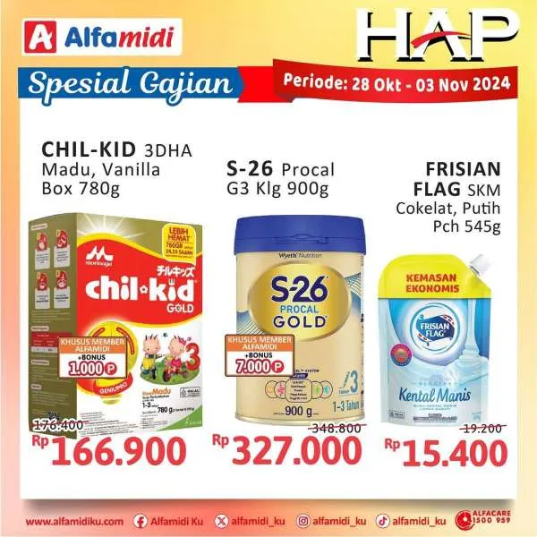 Promo Alfamidi Hemat Satu Pekan Periode 28 Oktober-3 November 2024