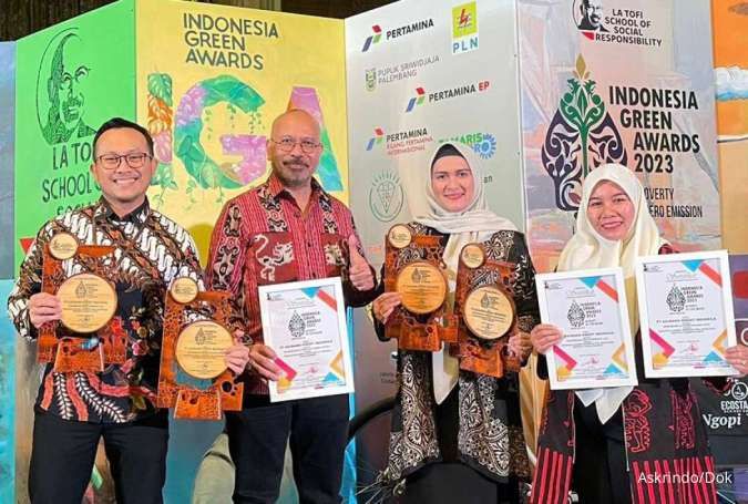 Asuransi Kredit Indonesia (Askrindo) Raih Penghargaan Green Awards 2023