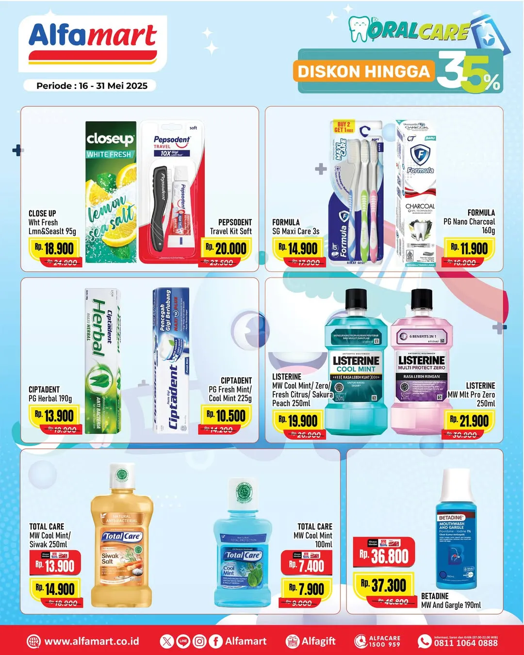 Promo Alfamart Body Care Fair Periode 16-31 Mei 2025