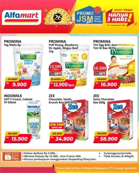 Promo JSM Alfamart Periode 19-21 September 2025