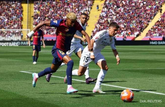 Head-to-head Real Madrid vs Barcelona Jelang El Clasico di La Liga, Minggu (26/10) Head-to-head Real Madrid vs Barcelona Jelang El Clasico di La Liga, Minggu (26/10)