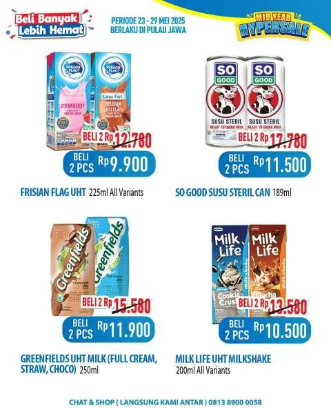 Promo Hypermart Beli Banyak Lebih Hemat Periode 23-29 Mei 2025