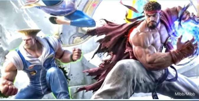 MLBB x Street Fighter 6 Resmi Meluncur, Pemain Bisa Koleksi Skin Ryu hingga Chun-Li