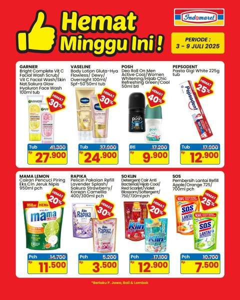 Promo Indomaret 3-9 Juli 2025 Hemat Minggu Ini