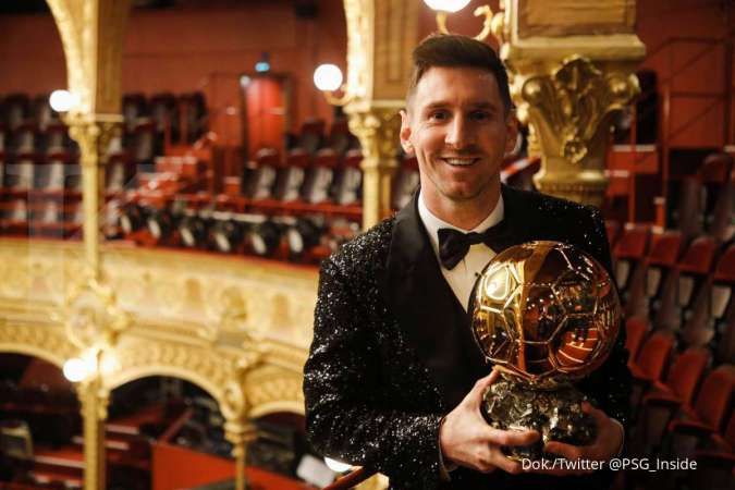 Lionel Messi jadi pemenang Ballon d'Or 2021, sisihkan Jorginho dan Robert Lewandowski