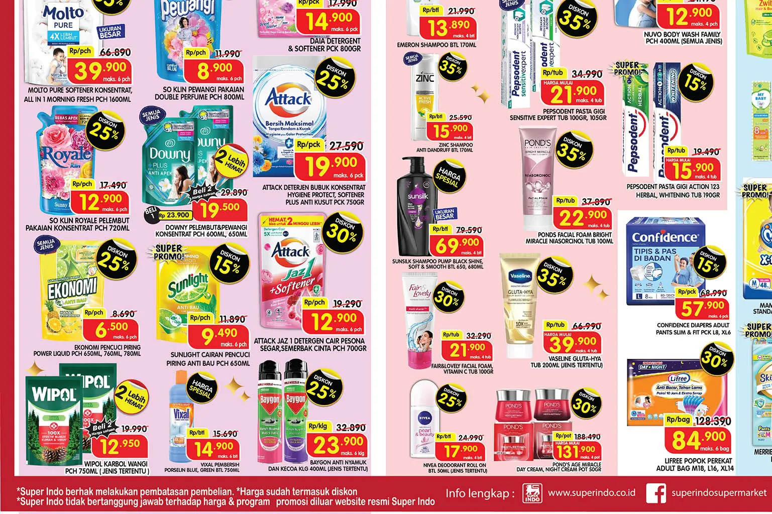 Promo Superindo Weekday Periode 2-6 April 2025