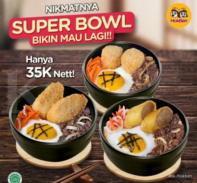Promo Weekend Hokben Super Bowl 11-13 Februari 2022