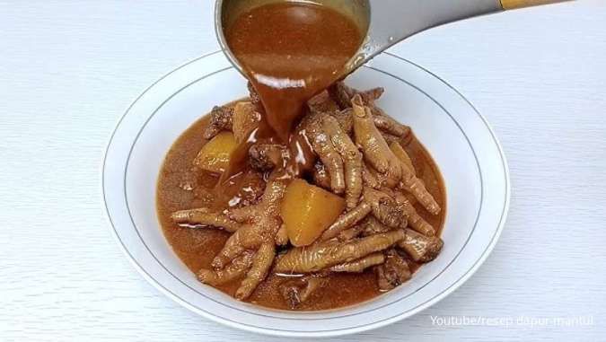 Resep Semur Ceker Ayam Nikmat, Menu Rumahan yang Nikmat Disantap di Kala Hujan