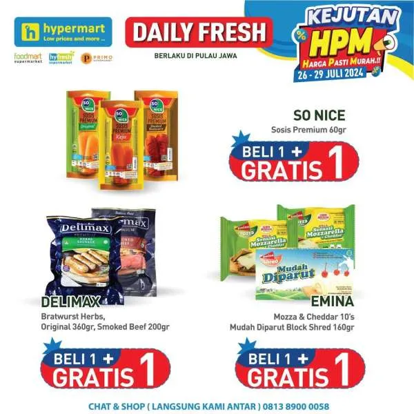 Promo JSM Hypermart Hyper Diskon Weekend Periode 26-29 Juli 2024