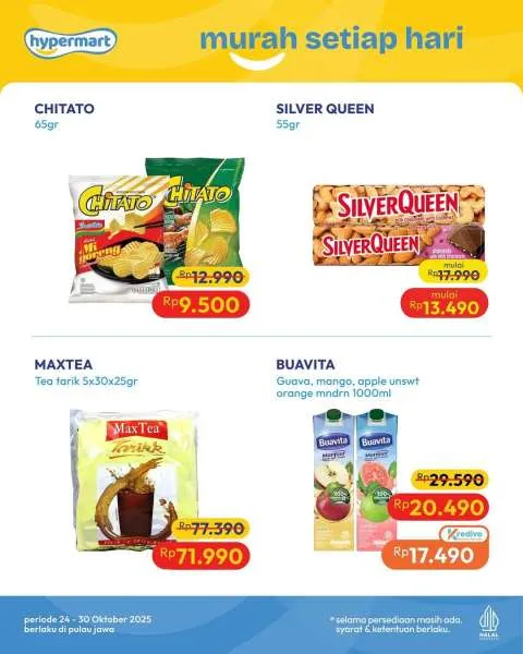 Promo JSM Hypermart Weekend Periode 24-27 Oktober 2025