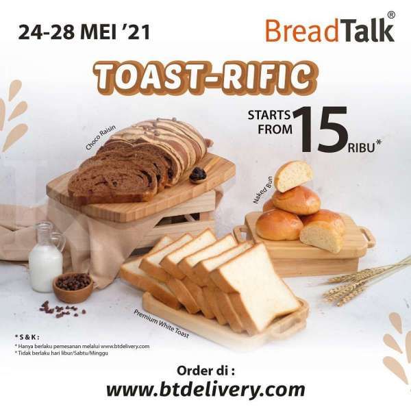 Promo BreadTalk 24-28 Mei 2021