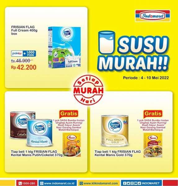 Promo Indomaret Super Hemat Mingguan Mulai 4-10 Mei 2022