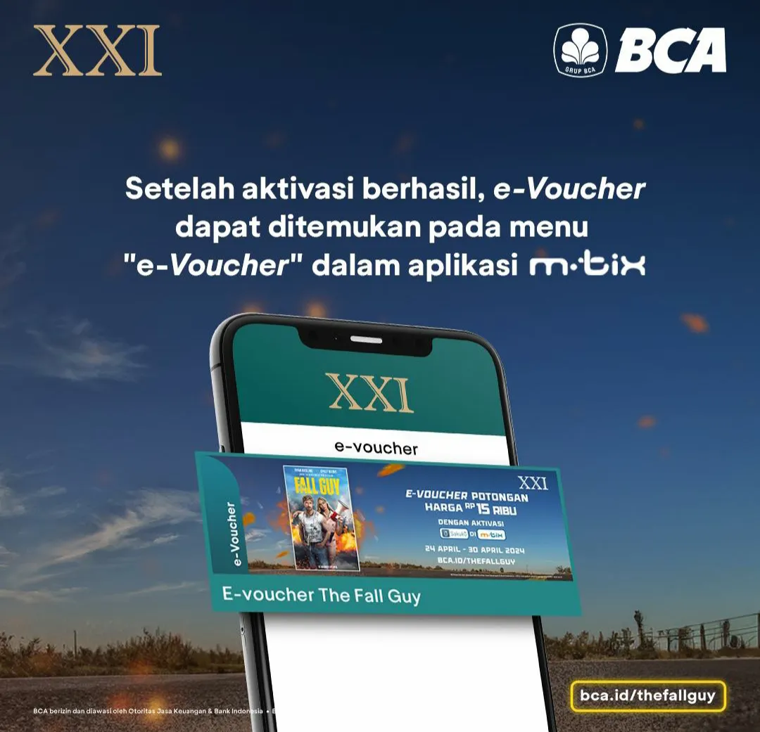 Promo BCA di Cinema XXI film The Fall Guy