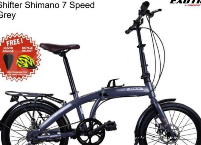 Wow! Harga sepeda lipat Exotic 2026 AR murahnya gak main-main