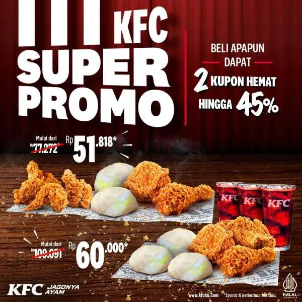 KFC Super Promo Senin Sampai Jumat