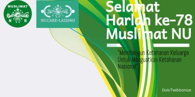 20 Twibbon Harlah Muslimat NU 20 Januari 2024, Yuk Ramaikan di Sosmed!