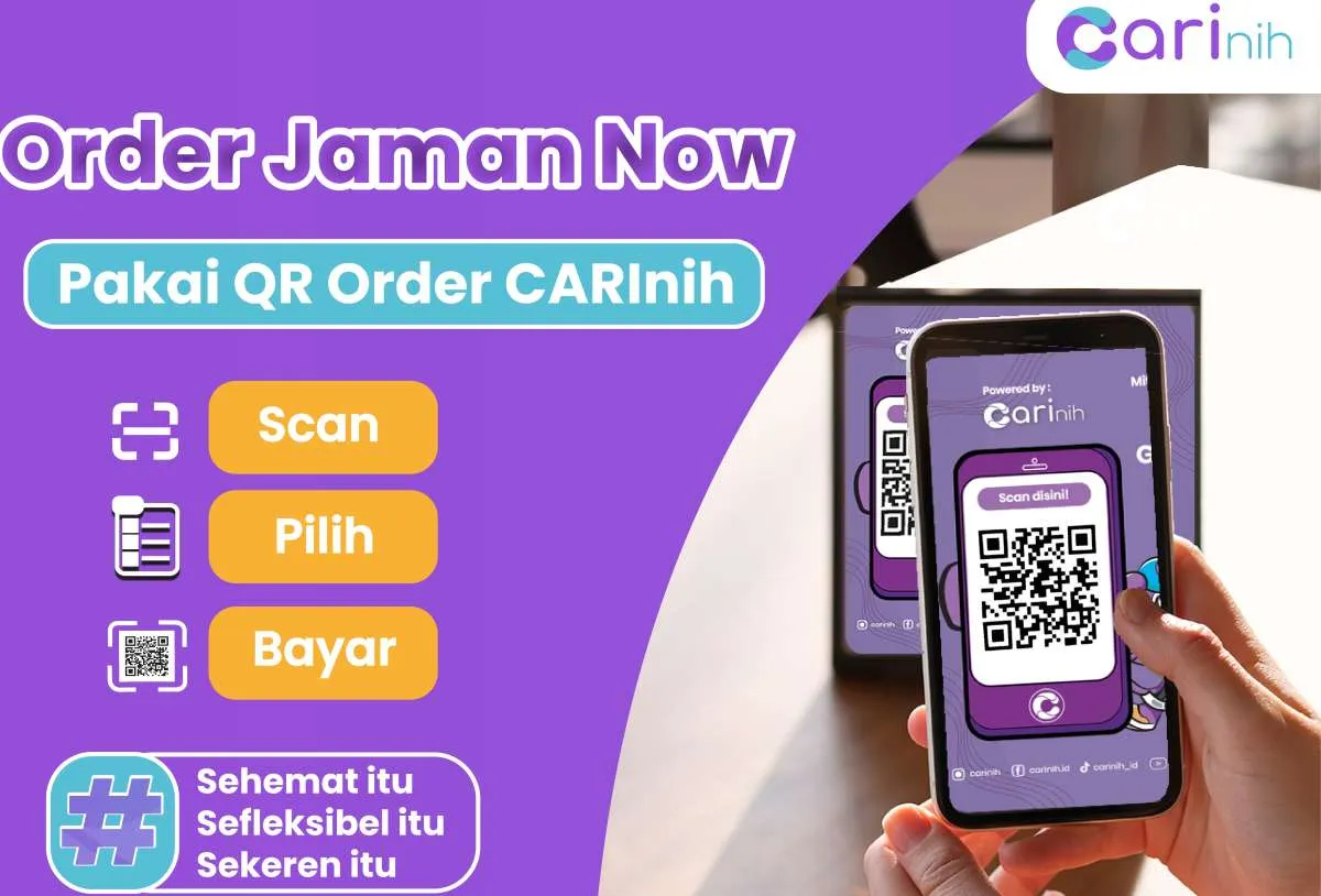 QR ORDER, Inovasi Baru dari CARInih untuk UMKM Go Digital