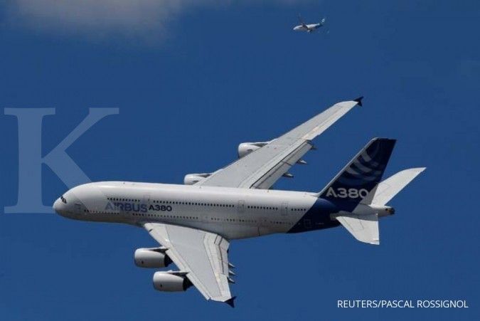 Airbus jual pesawat ke China senilai US$ 23 miliar