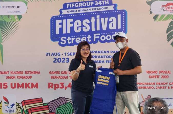 FIFestival Street Food 2023, Sajikan Kuliner Nusantara UMKM Binaan FIFGROUP