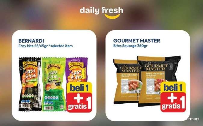 Promo JSM Hypermart Periode 9-12 Januari 2026, Jamur Enoki-Sosis Beli 1 Gratis 1
