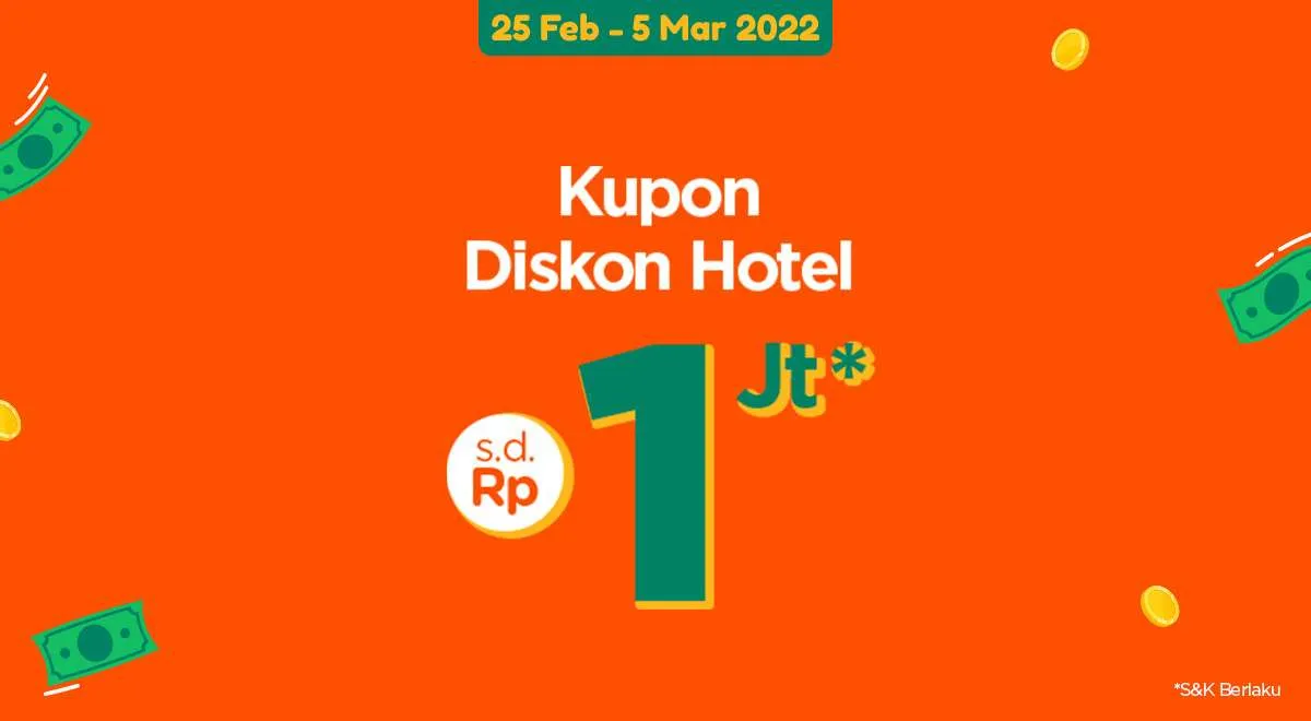 Promo Gajian PegiPegi s.d 5 Maret 2022, Diskon Hotel Hingga Rp 1 Juta!