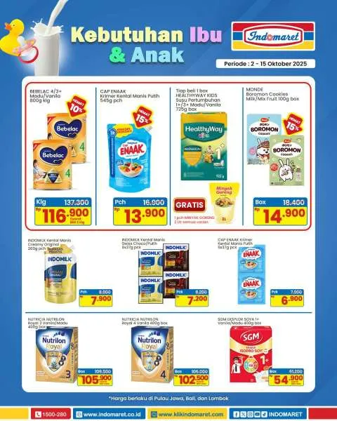 Promo Indomaret Super Hemat Periode 2-15 Oktober 2025