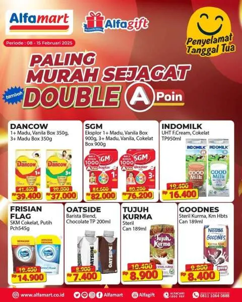 Promo Alfamart Paling Murah Sejagat Periode 8-15 Februari 2025