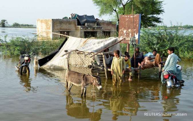 Sepertiga wilayah Pakistan Tenggelam Akibat Banjir Bersejarah 