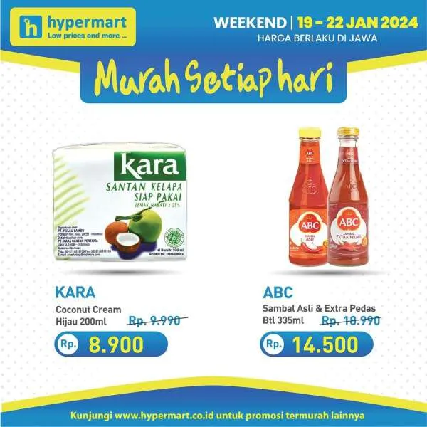 Promo JSM Hypermart Hyper Diskon Weekend Periode 19-22 Januari 2024