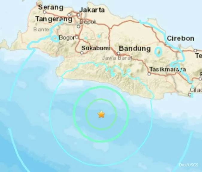 BREAKING NEWS! Magnitude 6.5 Earthquake Shakes Garut East Java, Felt Up to Jakarta