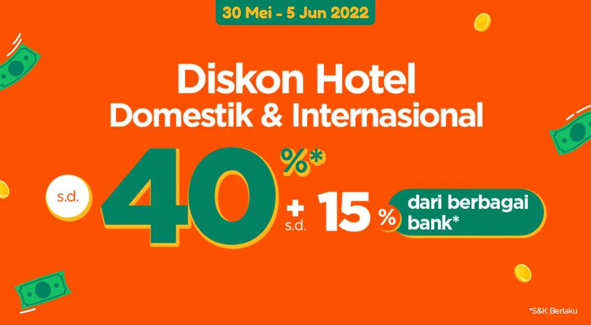 Promo Gajian PegiPegi Hingga 5 Juli, Diskon Hotel Hingga 40% Plus 15%
