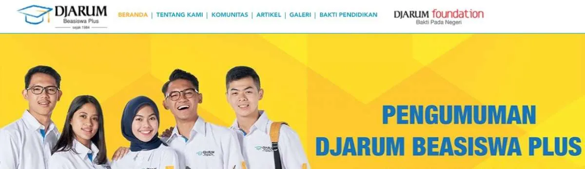 Segera dibuka Beasiswa Djarum 2021, berikut keuntungan yang didapat