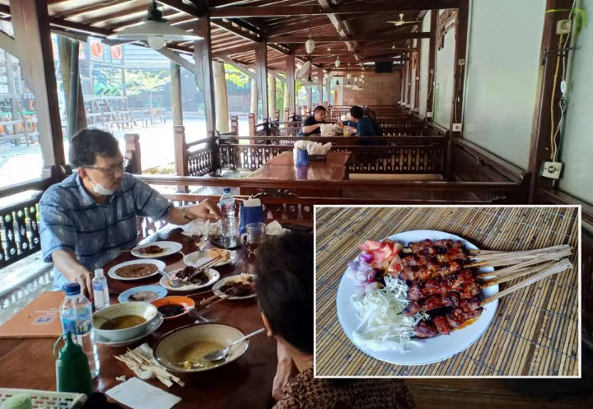 Sensasi sate kambing muda dari Rawa Buntu