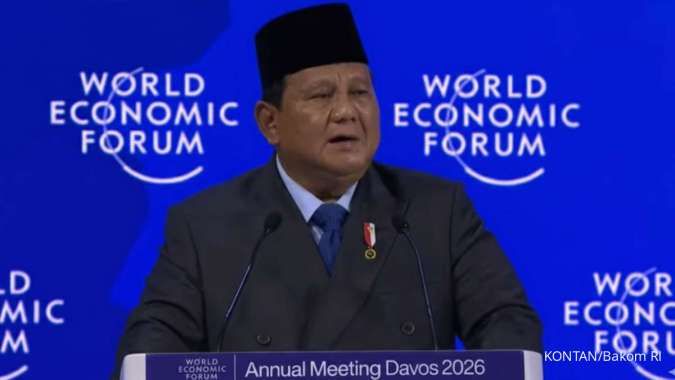 Di WEF Swiss, Prabowo Sebut Indonesia Tidak Pernah Gagal Bayar Utang
