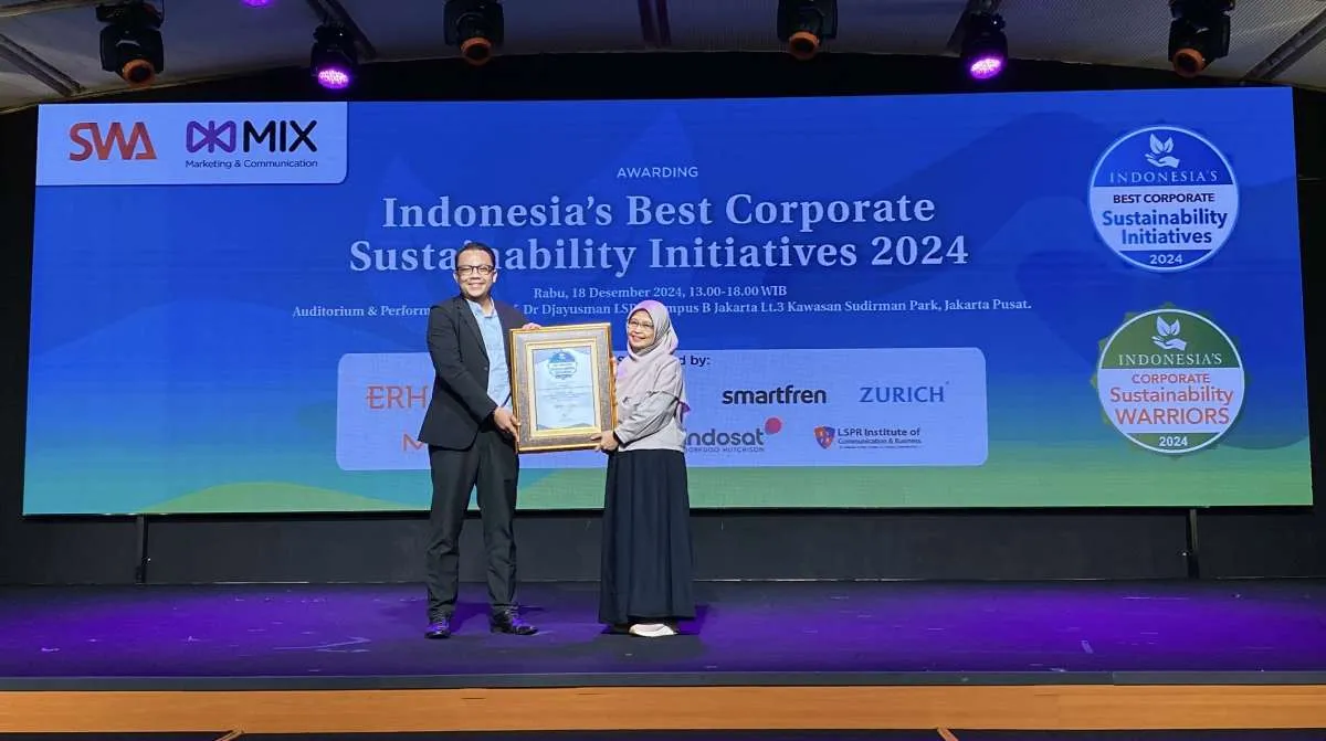 Evermos Raih Penghargaan Indonesia Corporate Sustainability Initiatives 2024 