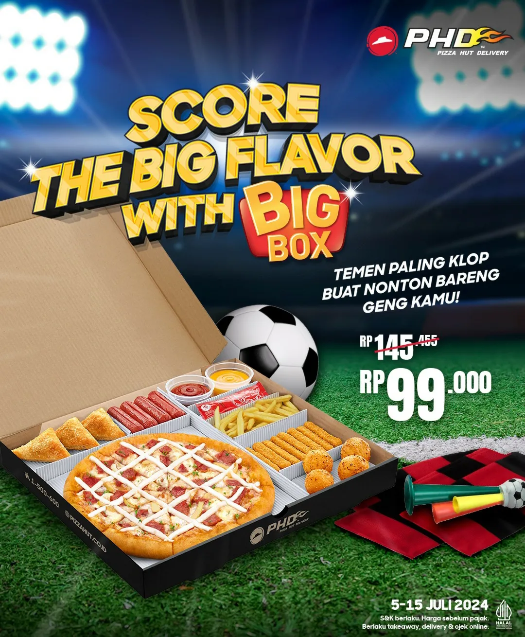 Promo PHD Big Box nobar bola