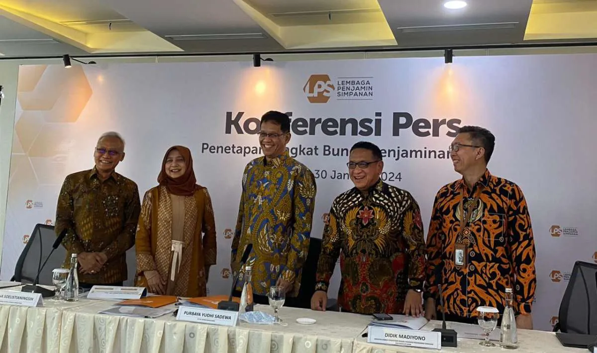 LPS Bayar Klaim Penjaminan Simpanan Rp 329,2 Miliar Sepanjang Tahun 2023