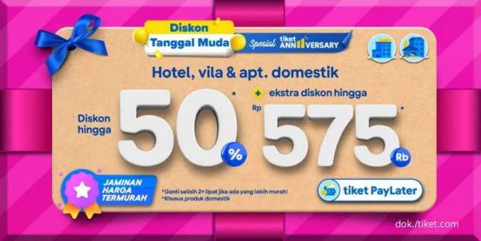 Promo Hotel & Villa Domestik Tiket.com - Promo Tiket.com 1-10 Maret ...