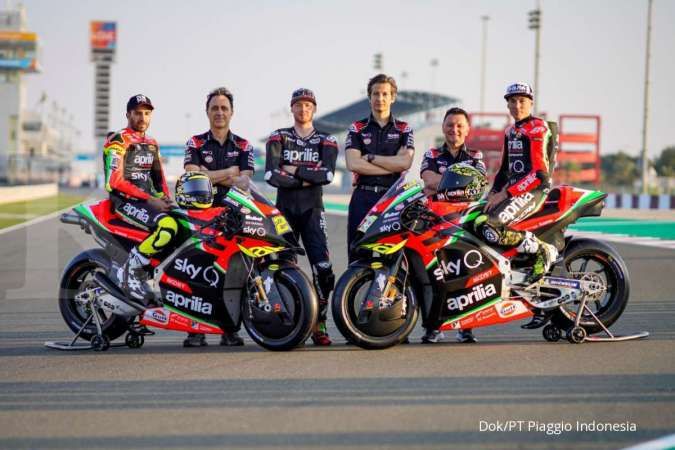 Aprilia Racing Team Gresini Memperkenalkan Aprilia RS-GP 2020 di Qatar