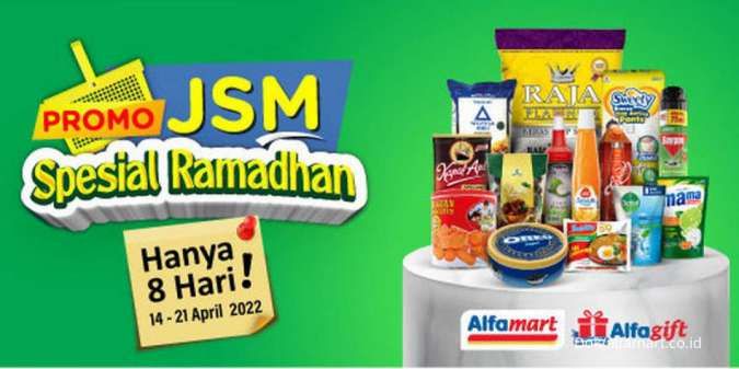 Promo JSM Alfamart di 16 April 2022, Belanja Kebutuhan Harian di Bulan Ramadhan