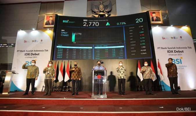 Harga saham naik 5 kali, bos Bank Syariah Indonesia berharap BRIS jadi