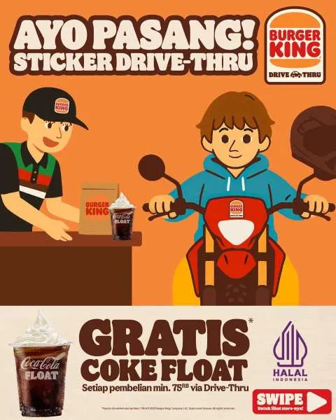 Promo Burger King Drive Thru