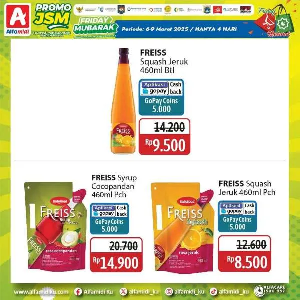 Promo JSM Alfamidi Hanya 4 Hari Periode 6-9 Maret 2025